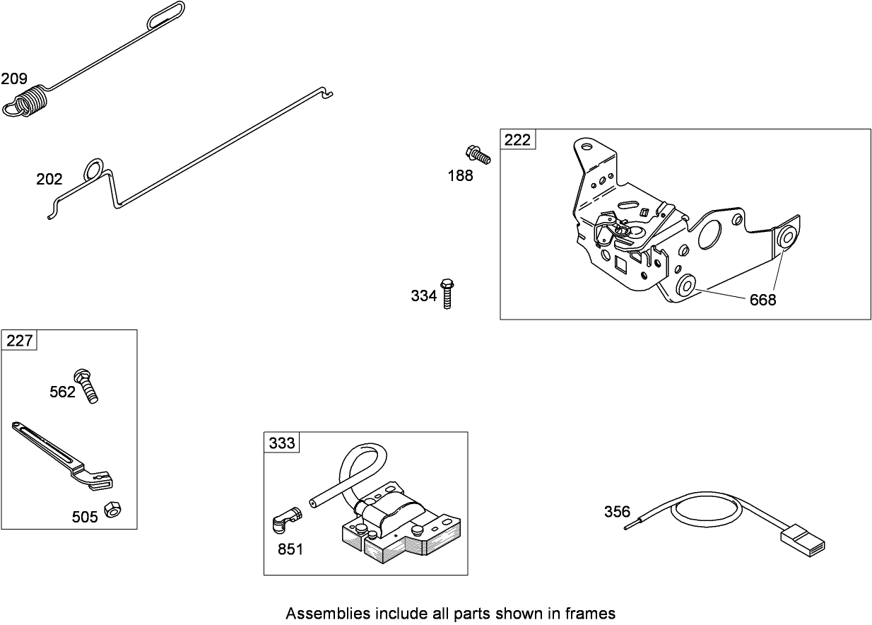 Governor Assembly  Briggs and Stratton 126T02-0225-B1