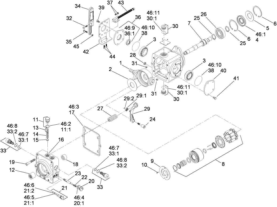 Variable Pump Assembly No. 114-0410