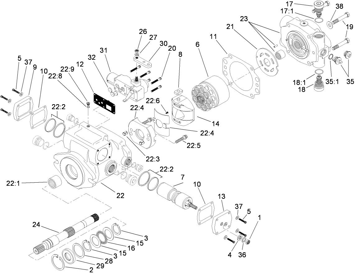 Piston Pump Assembly No. 114-9769
