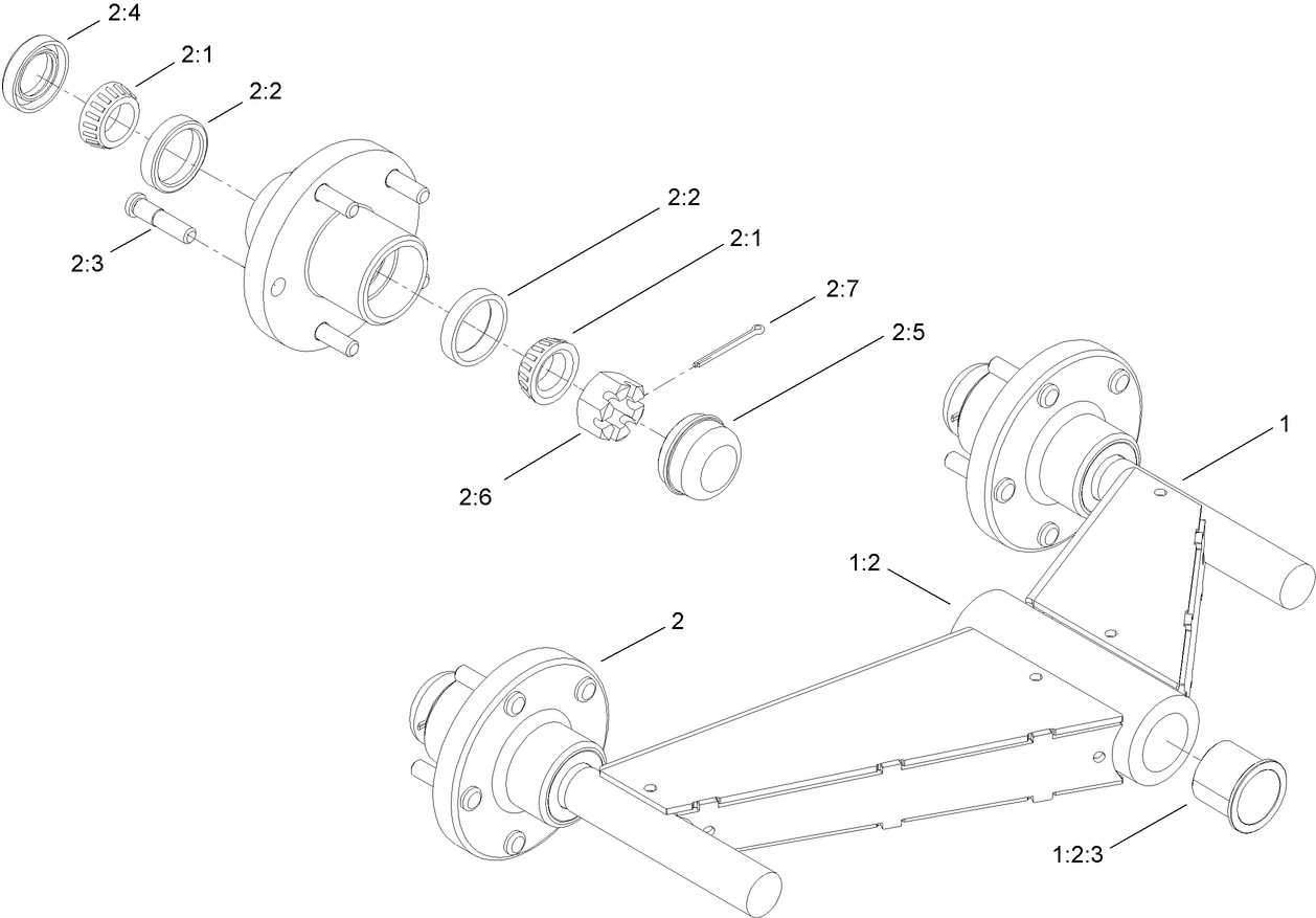 Bogie Assembly No. 112-1693