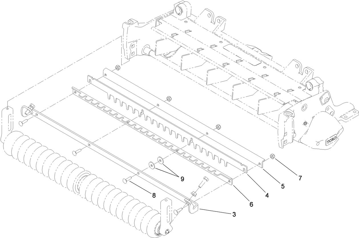 Comb/Scraper Assembly