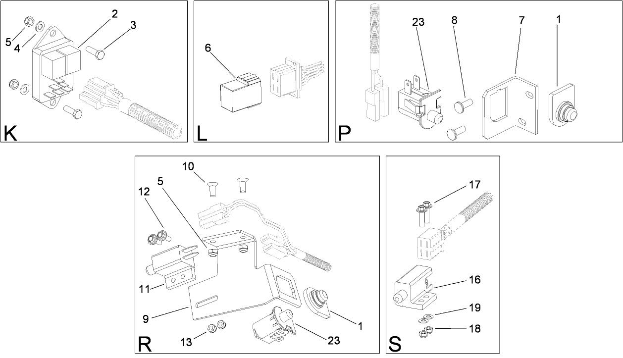 Electrical Switch No. 3 Assembly