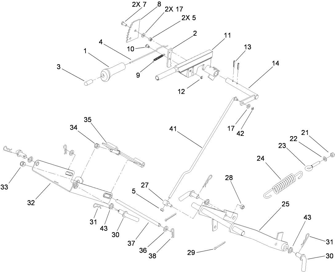 Mower Lift Assembly