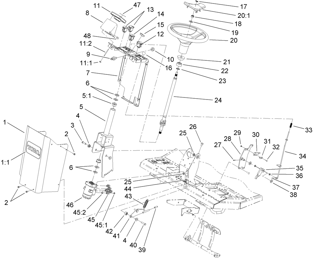 Steering Column Assembly
