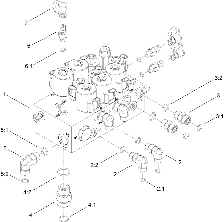 Lift Manifold Assembly