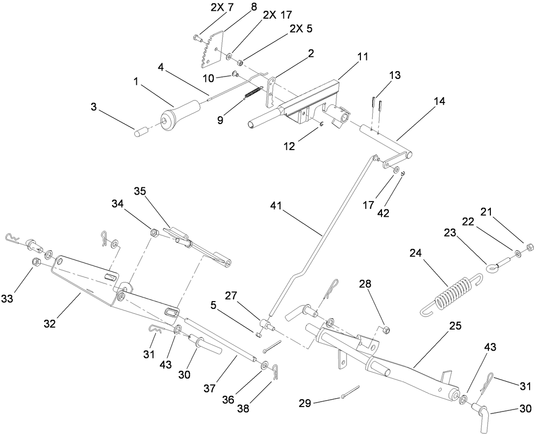 Mower Lift Assembly