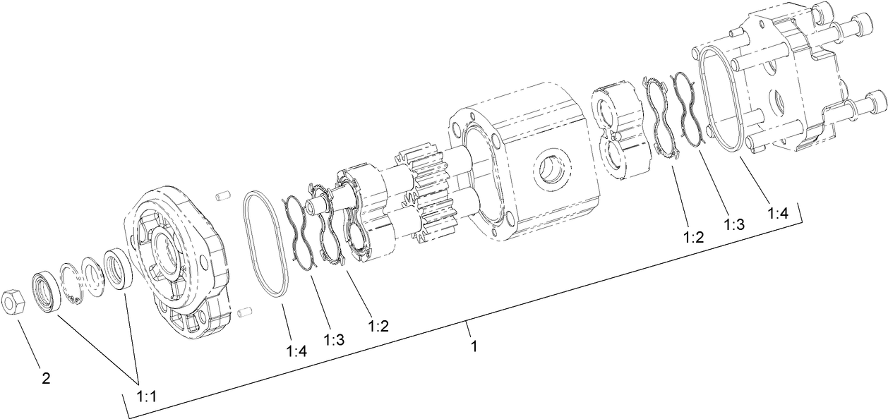 Hydraulic Fan Motor Assembly No. 112-7400