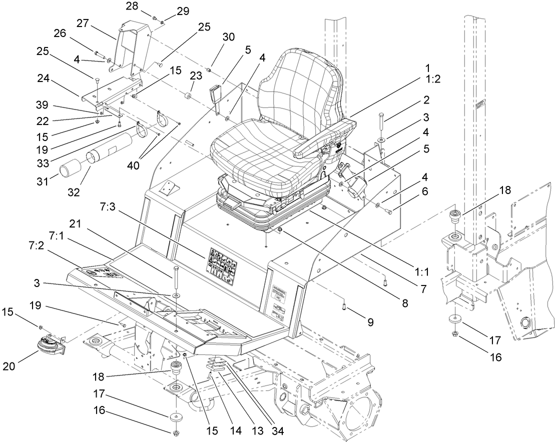 Seat and Platform Assembly