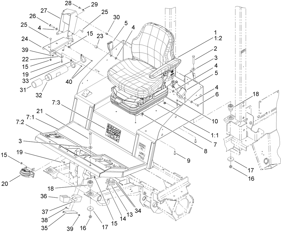 Seat and Platform Assembly