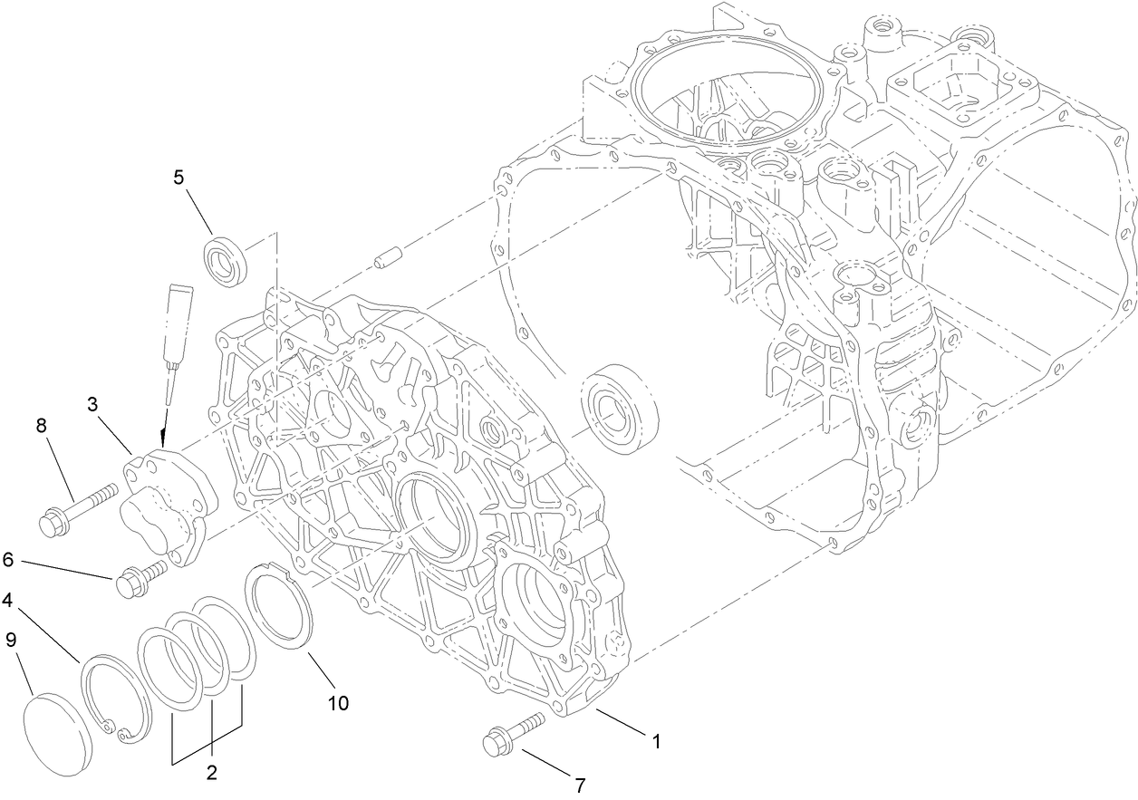 Center Plate Assembly Transaxle Assembly No. 115-7783