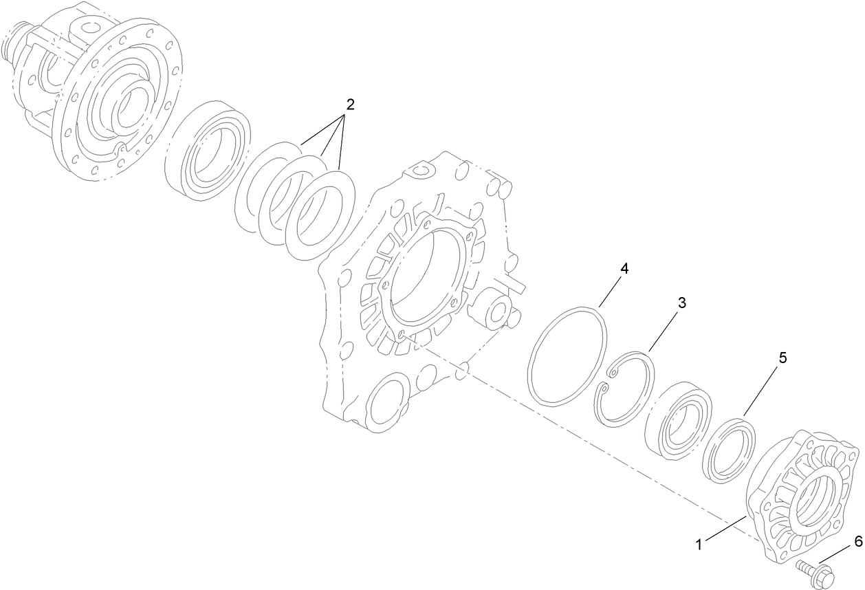 Differential Carrier Assembly Transaxle Assembly No. 115-7783