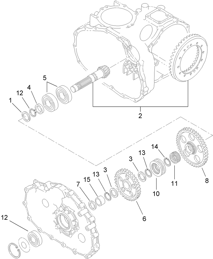 Countershaft Assembly Transaxle Assembly No. 115-7783