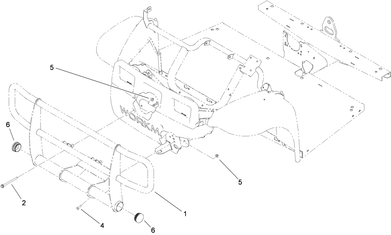 Heavy-Duty Brushguard and Bumper Assembly