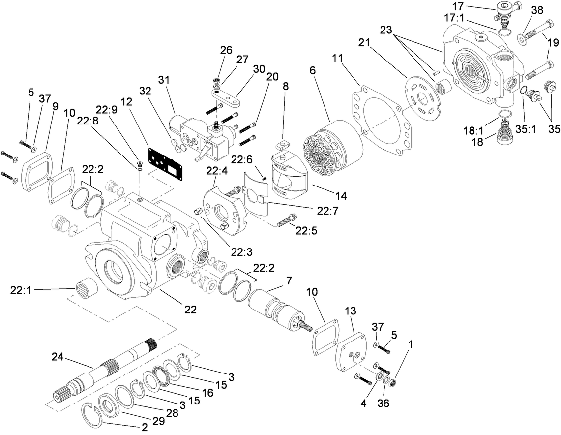 Piston Pump Assembly No. 114-9769