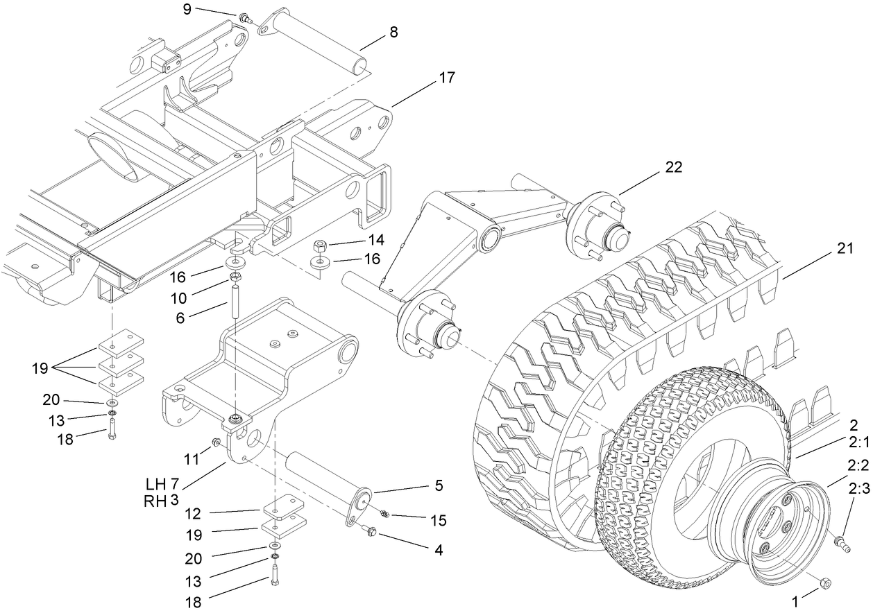 Track and Frame Assembly