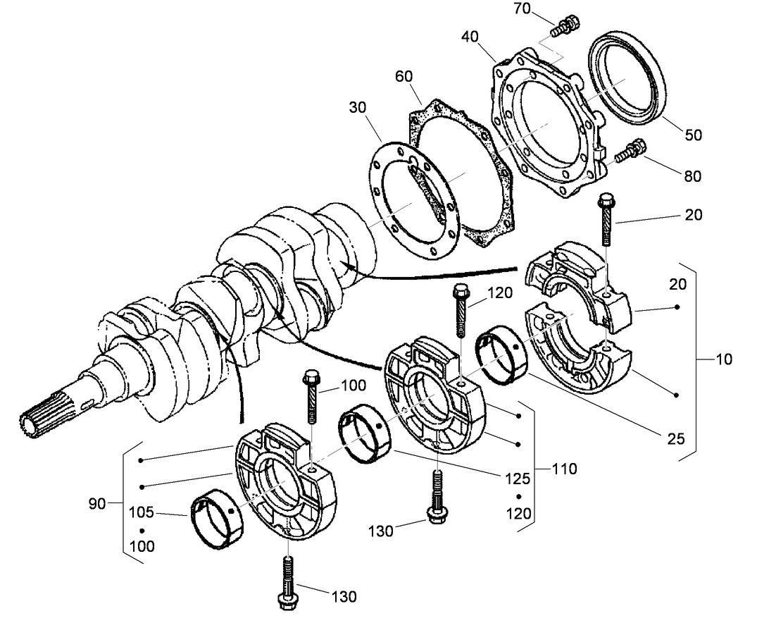 Main Bearing Case Assembly