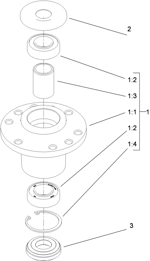 Cutter Housing Assembly No. 107-4065