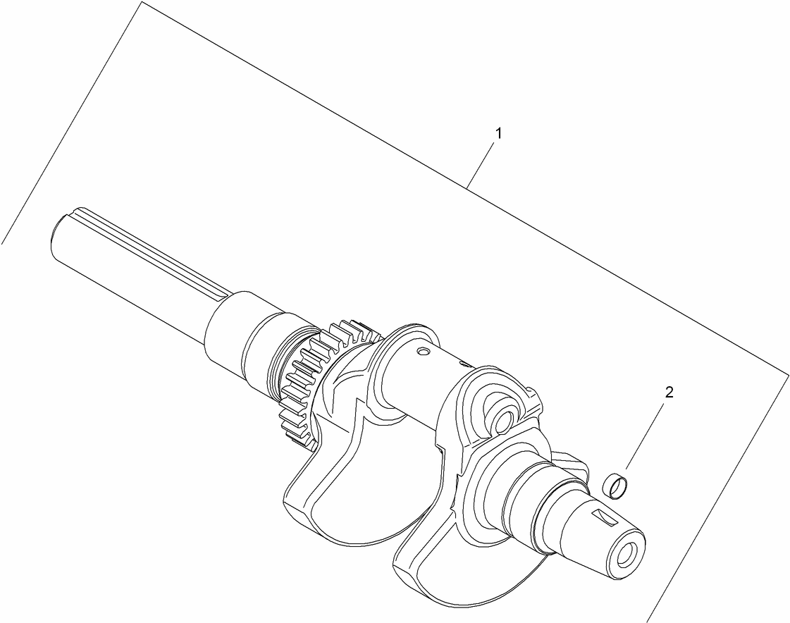 Crankshaft Assembly Kohler CH740-3126