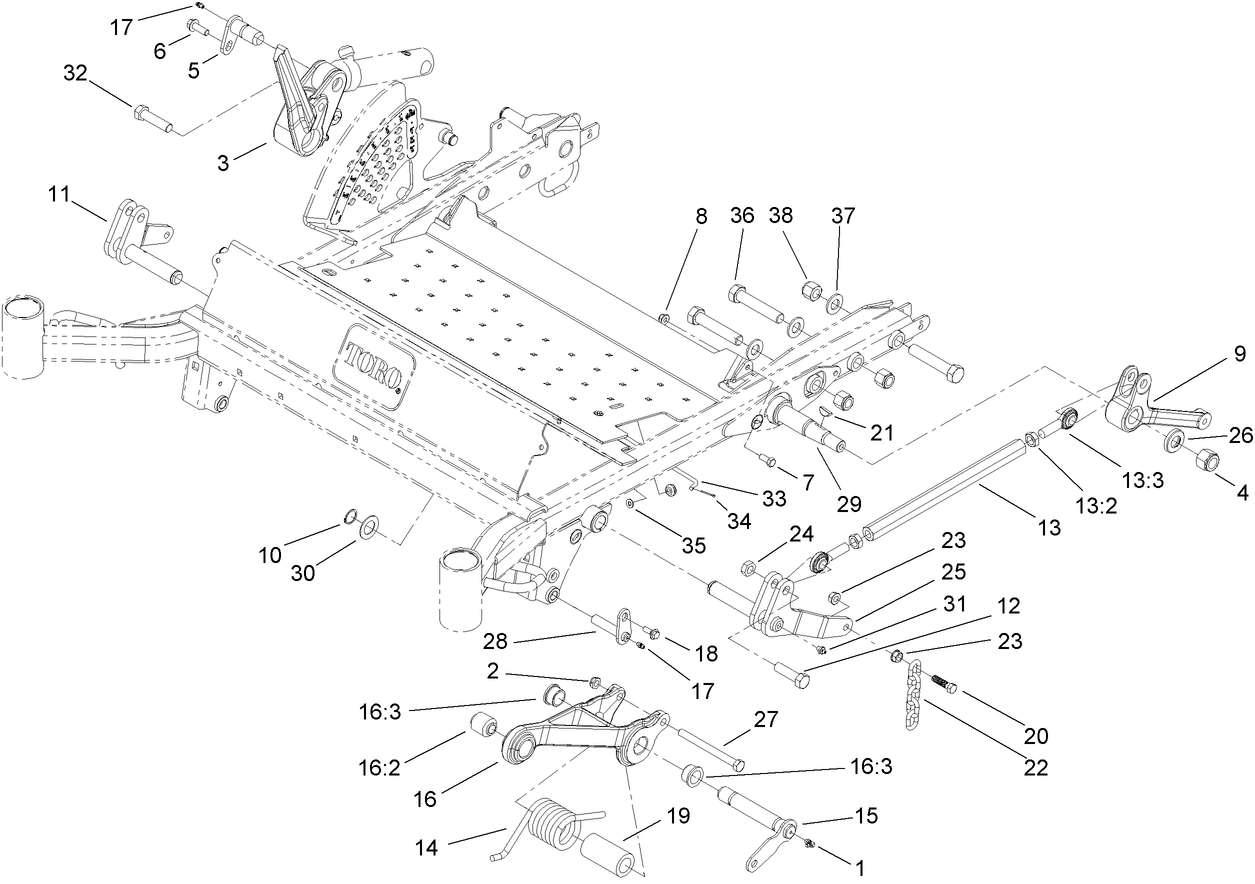 Deck Linkage Assembly