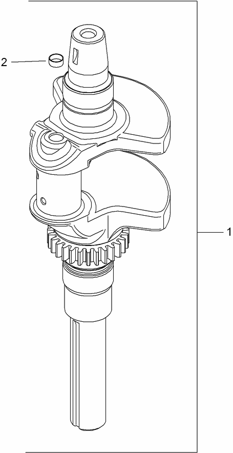 Crankshaft Assembly Kohler SV730-0025
