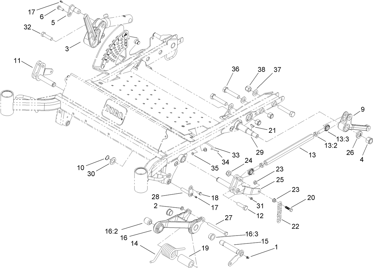 Deck Linkage Assembly