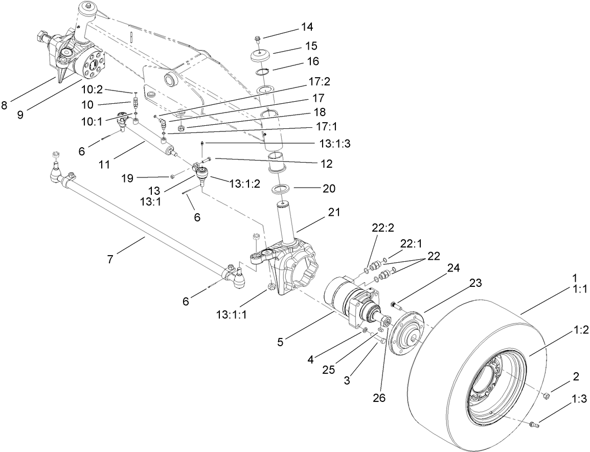 Rear Axle Assembly