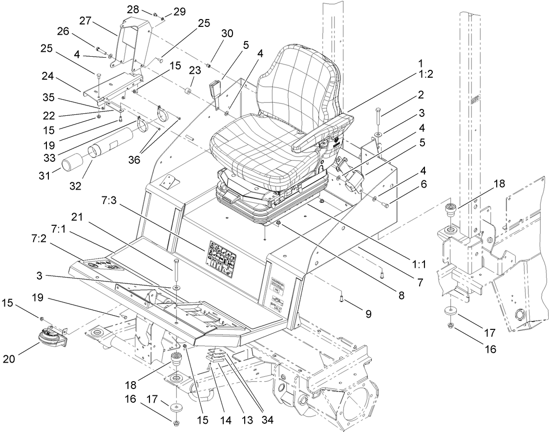 Seat and Platform Assembly
