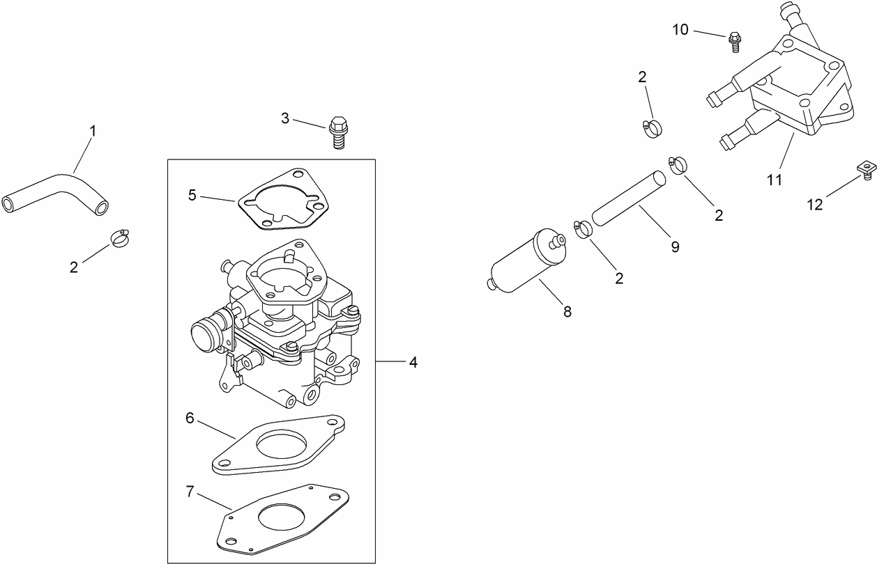 Fuel System Assembly  Kohler CH640-3018