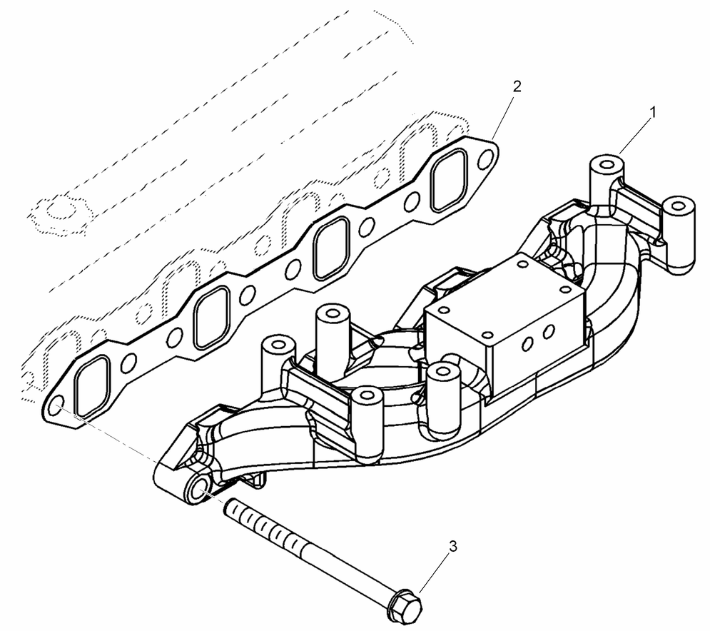 Engine Exhaust Manifold Assembly