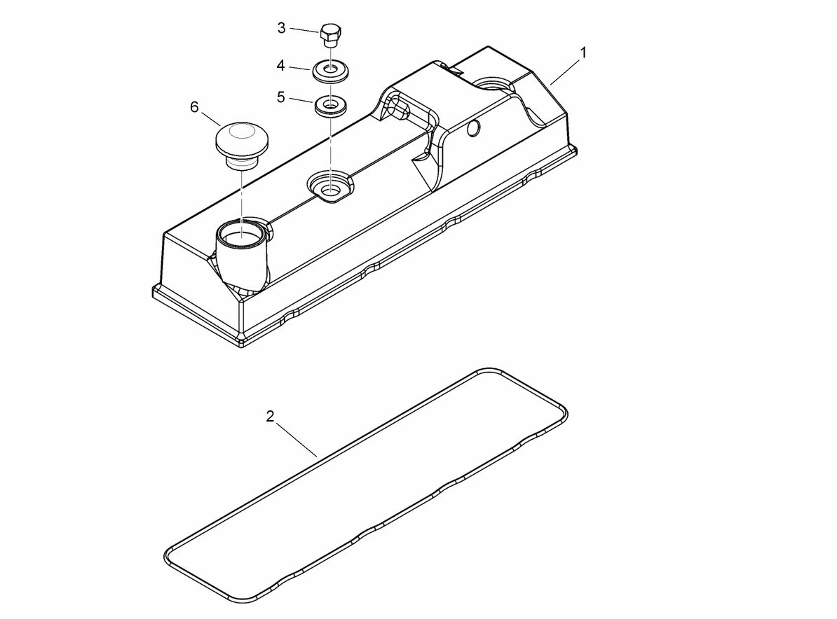 Engine Valve Cover Assembly