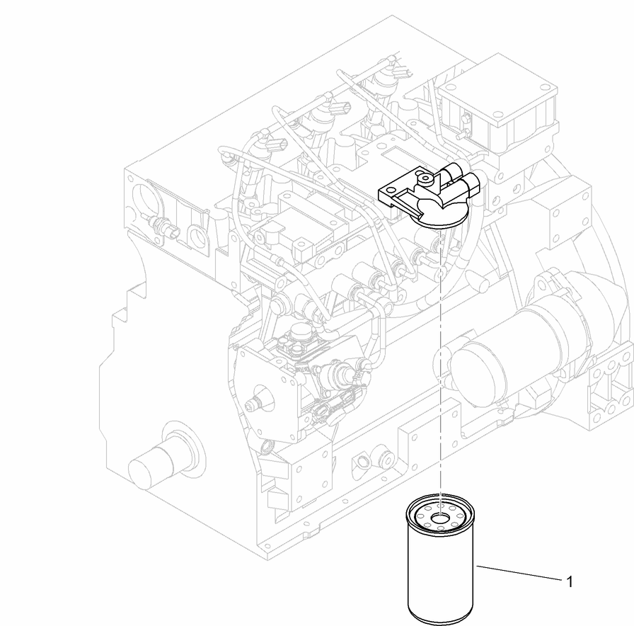 Engine Fuel Filter Assembly