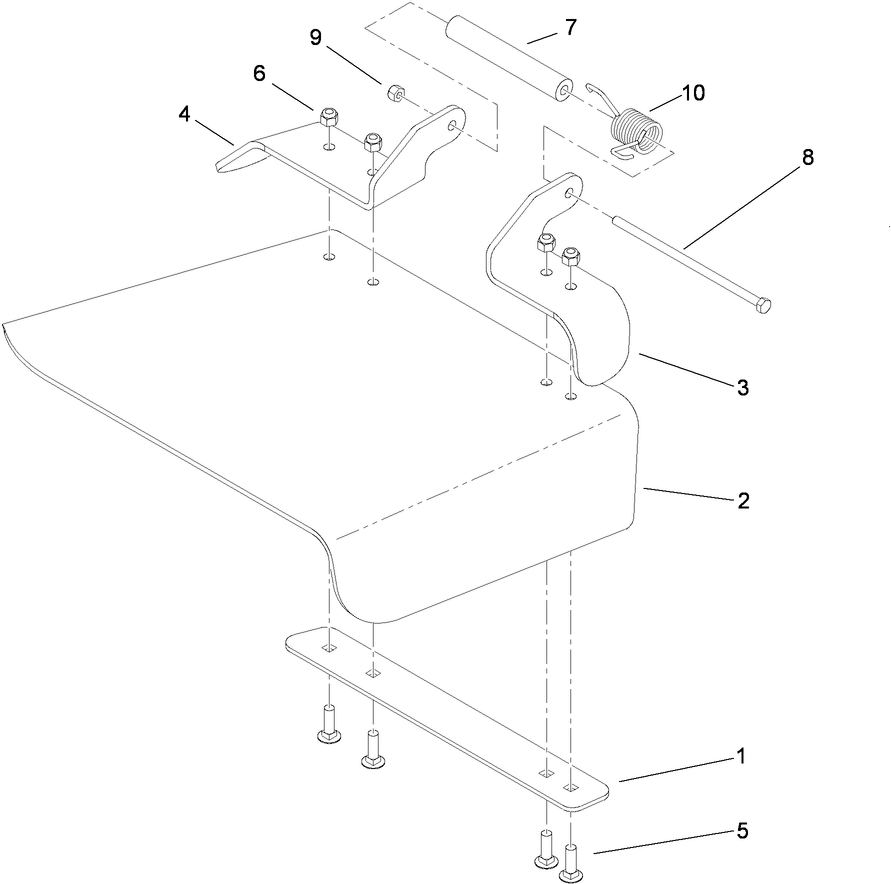 Deflector Assembly No. 114-1910