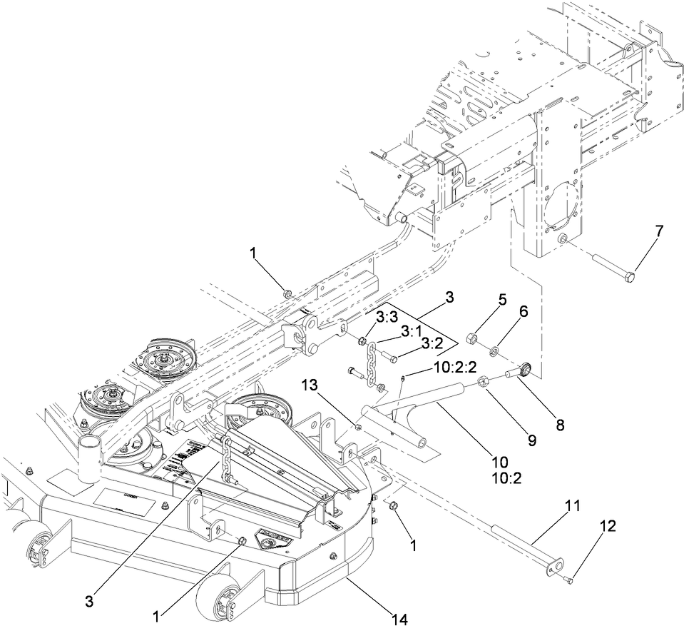 Deck Connection Assembly