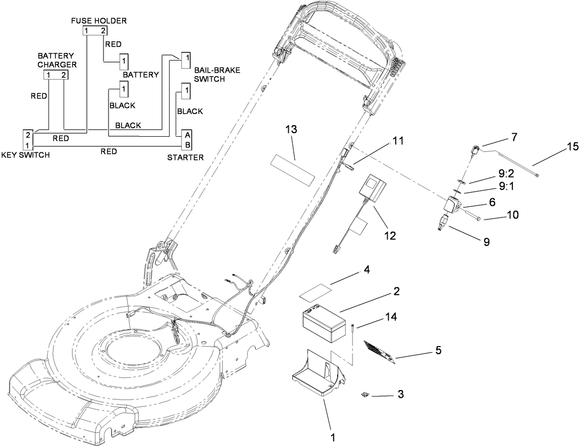 Electric Start Assembly