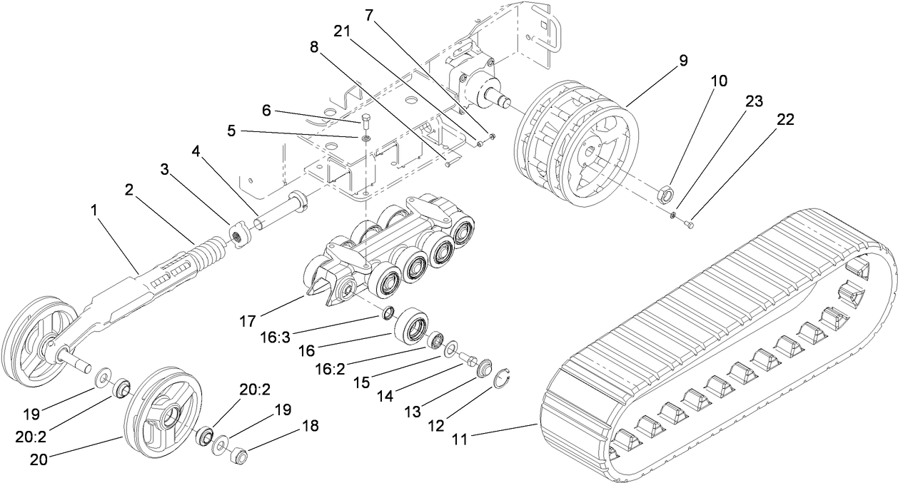 Track and Traction Assembly