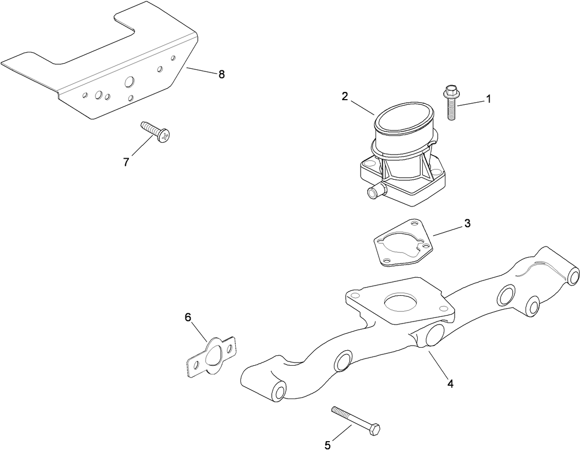 Air Intake and Filtration Assembly  Kohler CH740-3118
