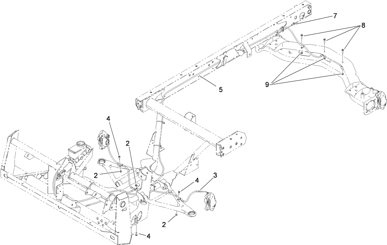 Hydraulic Brake Line Assembly