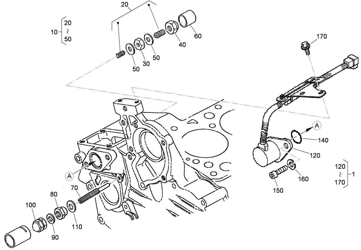 Idle Apparatus and Stop Solenoid Assembly