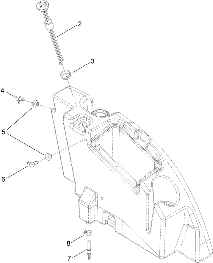 LH Fuel Tank Assembly No. 110-8230