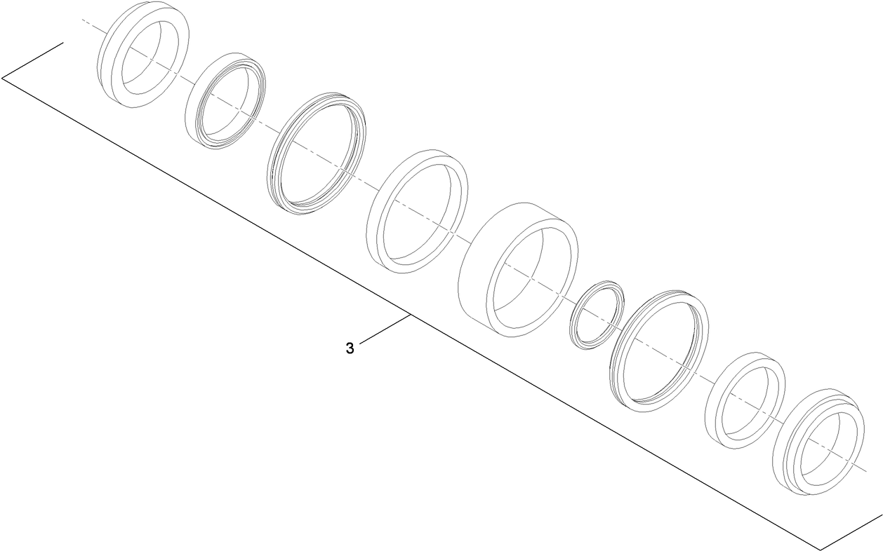 Hydraulic Cylinder Assembly No. 112-3217