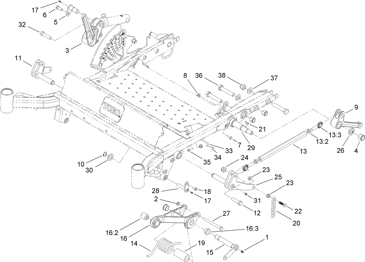 Deck Linkage Assembly