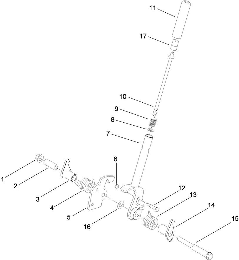 Brake Handle Assembly No. 117-0383