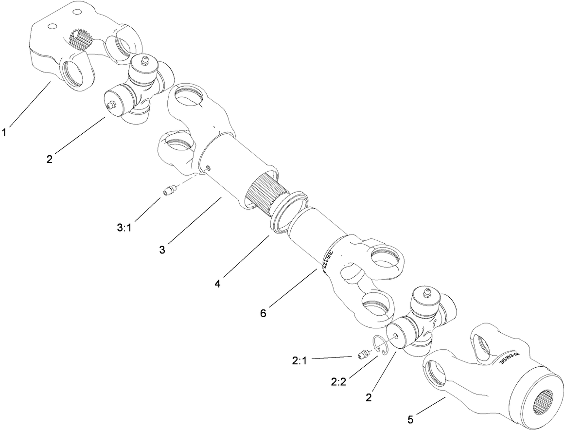 Driveshaft Assembly No. 114-8367
