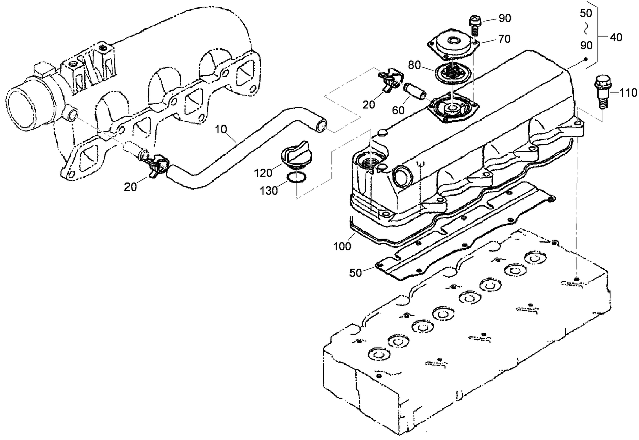 Cylinder Head Cover Assembly