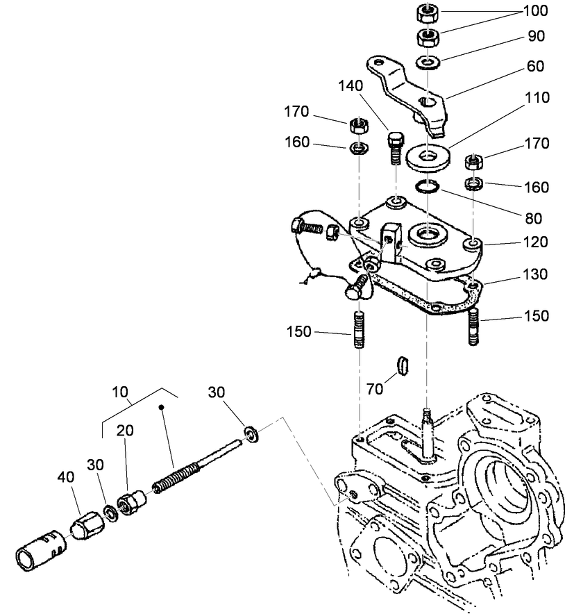 Speed Control Plate Assembly