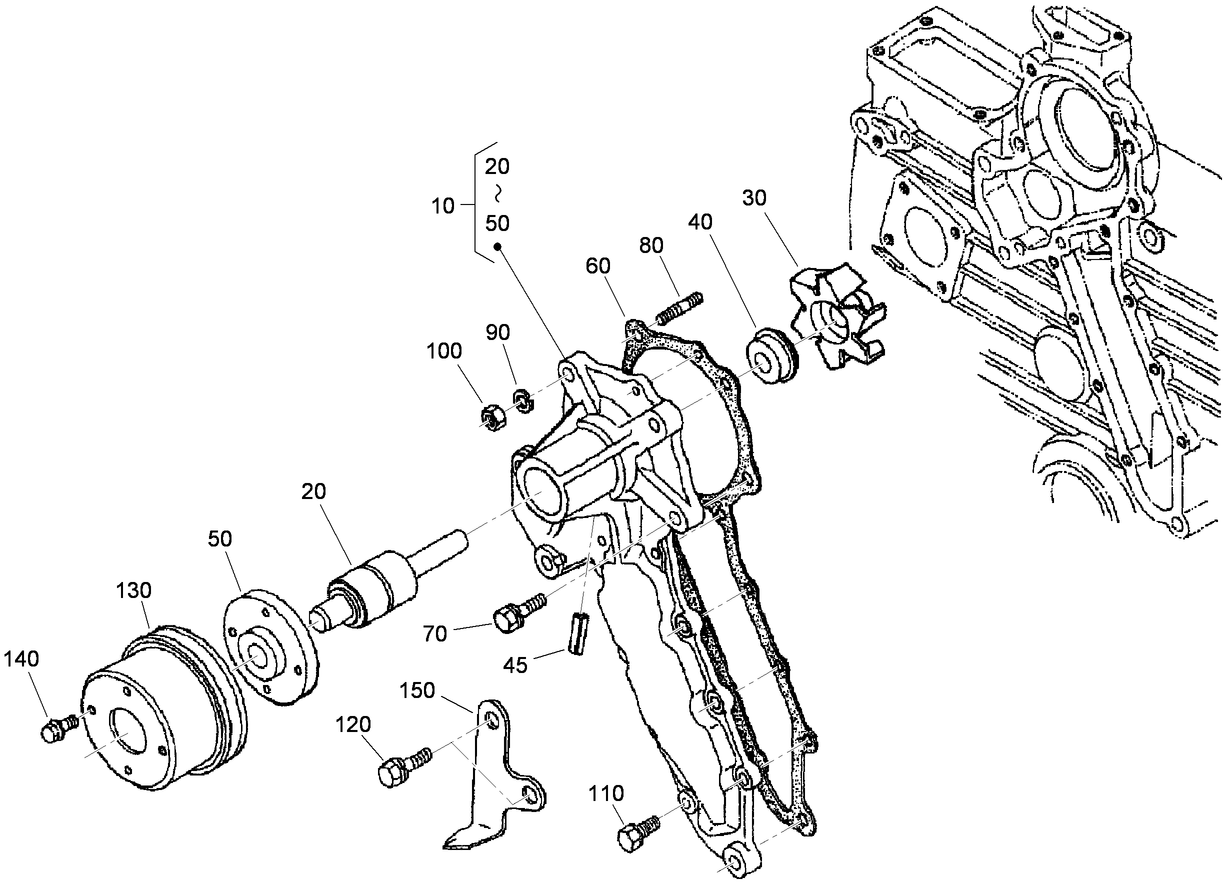Water Pump Assembly
