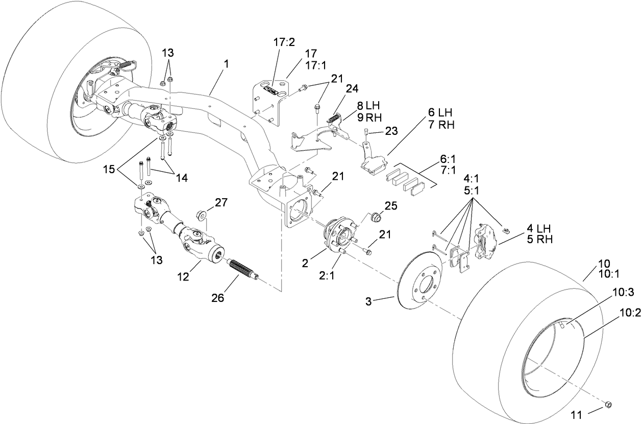 Rear Axle Assembly