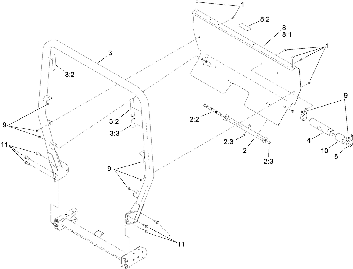 Roll-Over Protection System Assembly