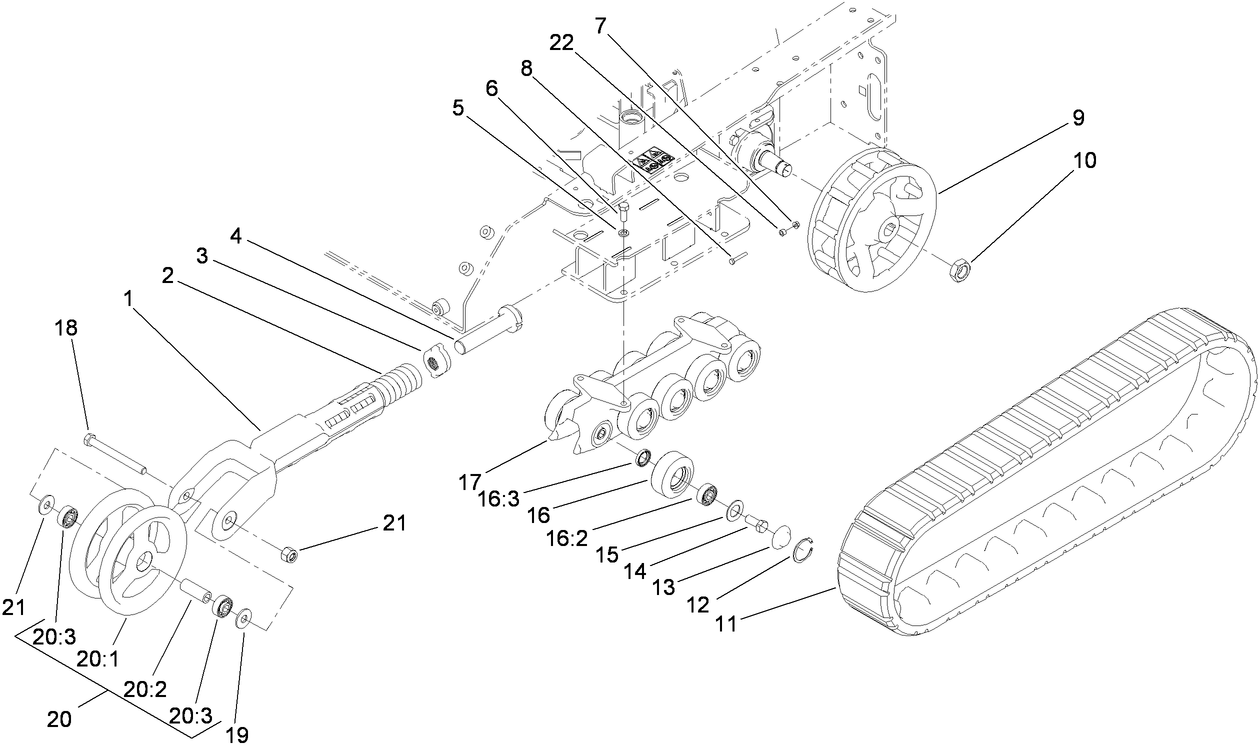 Track and Traction Assembly