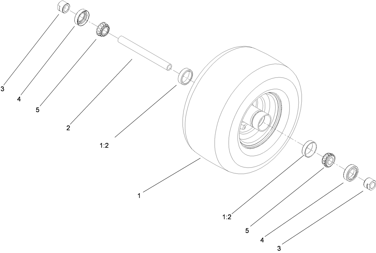 Tire and Wheel Assembly No. 103-5362